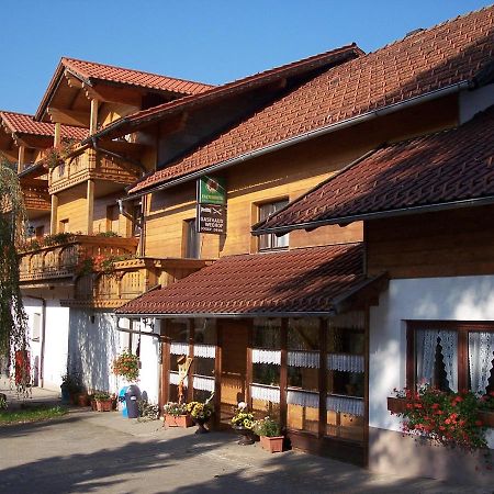 Pension Weghof Mit Gasthaus Böbrach Exterior foto